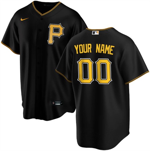 Men's Pittsburgh Pirates ACTIVE PLAYER Custom MLB Stitched Jersey